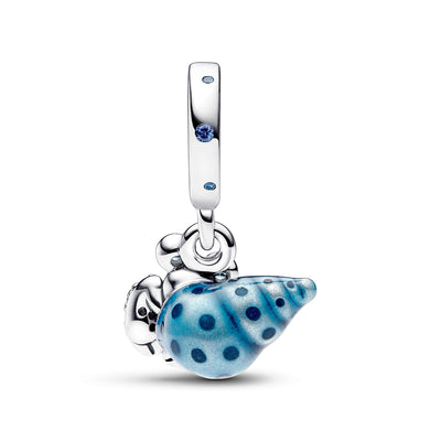 Glow-in-the-dark Hermit Crab Dangle Charm