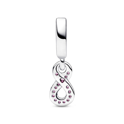 Sparkling Infinity Dangle Charm