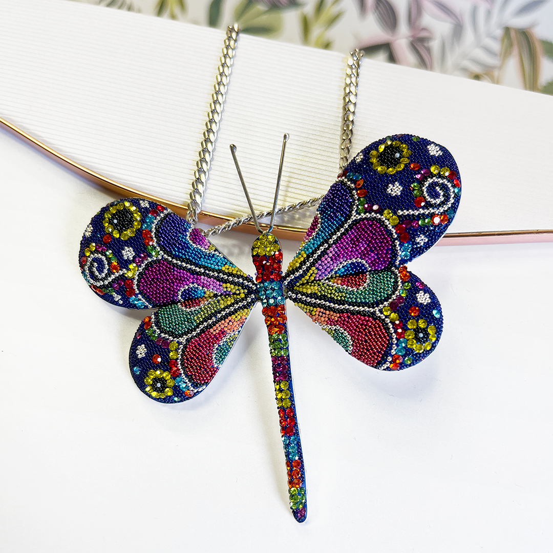 Dragonfly Pendant & Earring Set