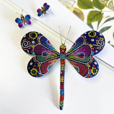 Dragonfly Pendant & Earring Set