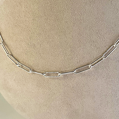 SS Fancy Cable Link Necklace