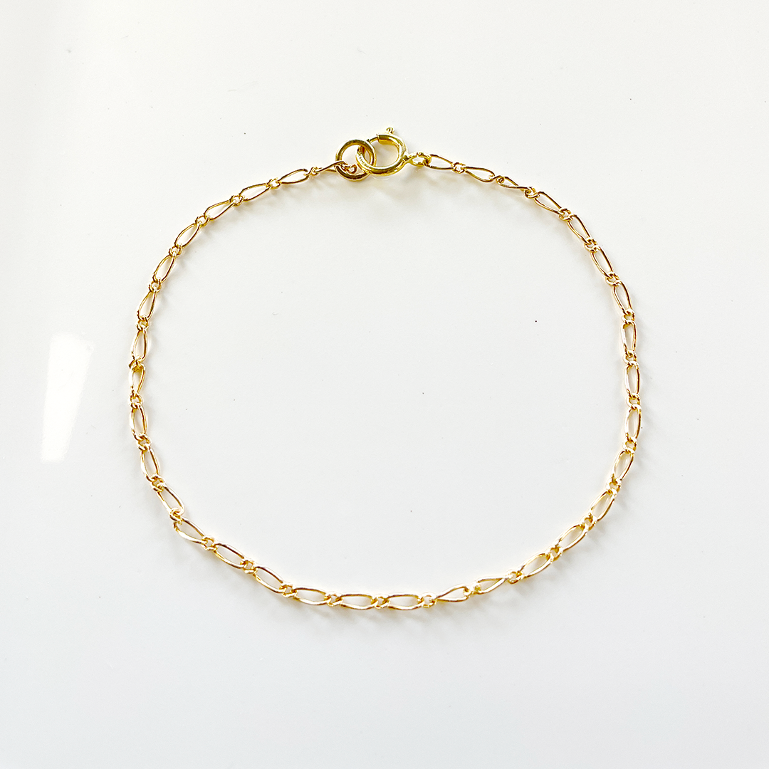 Elongated Chain Link Bracelet