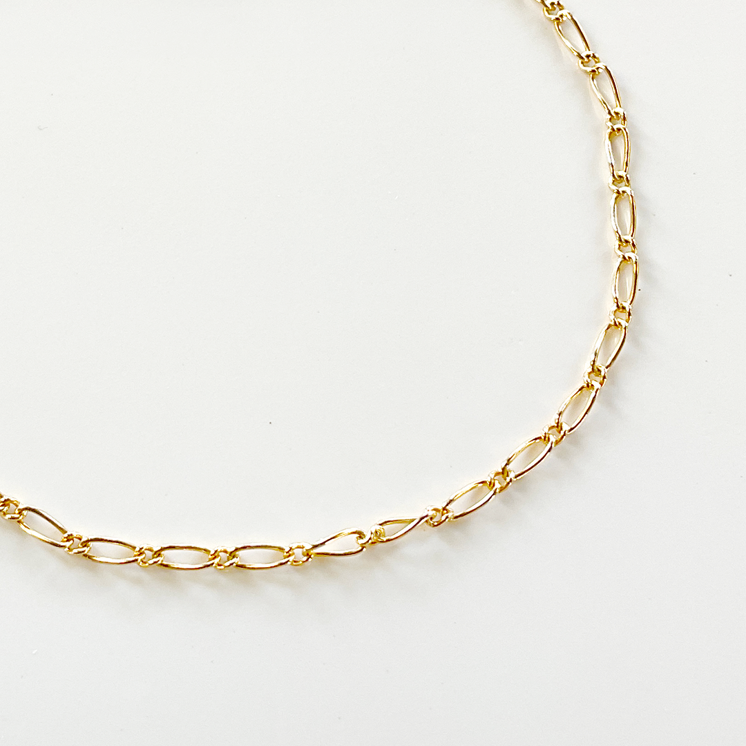 Elongated Chain Link Necklace