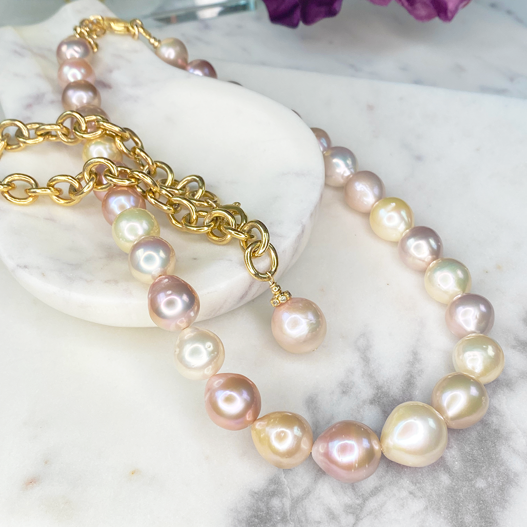 AAA Natural Freshwater Pearl Necklace
