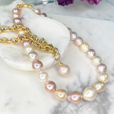 AAA Natural Freshwater Pearl Necklace