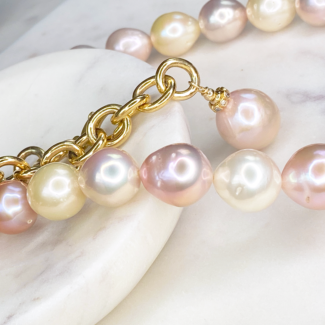 AAA Natural Freshwater Pearl Necklace