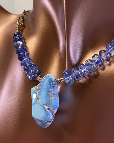 Golden Hill Turquoise Necklace