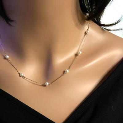 Pearls by the Yard 14ktgf Necklace