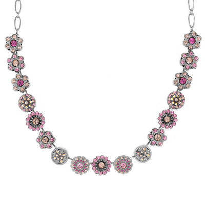 Mariana Extra Luxurious Rosette "Love" Necklace
