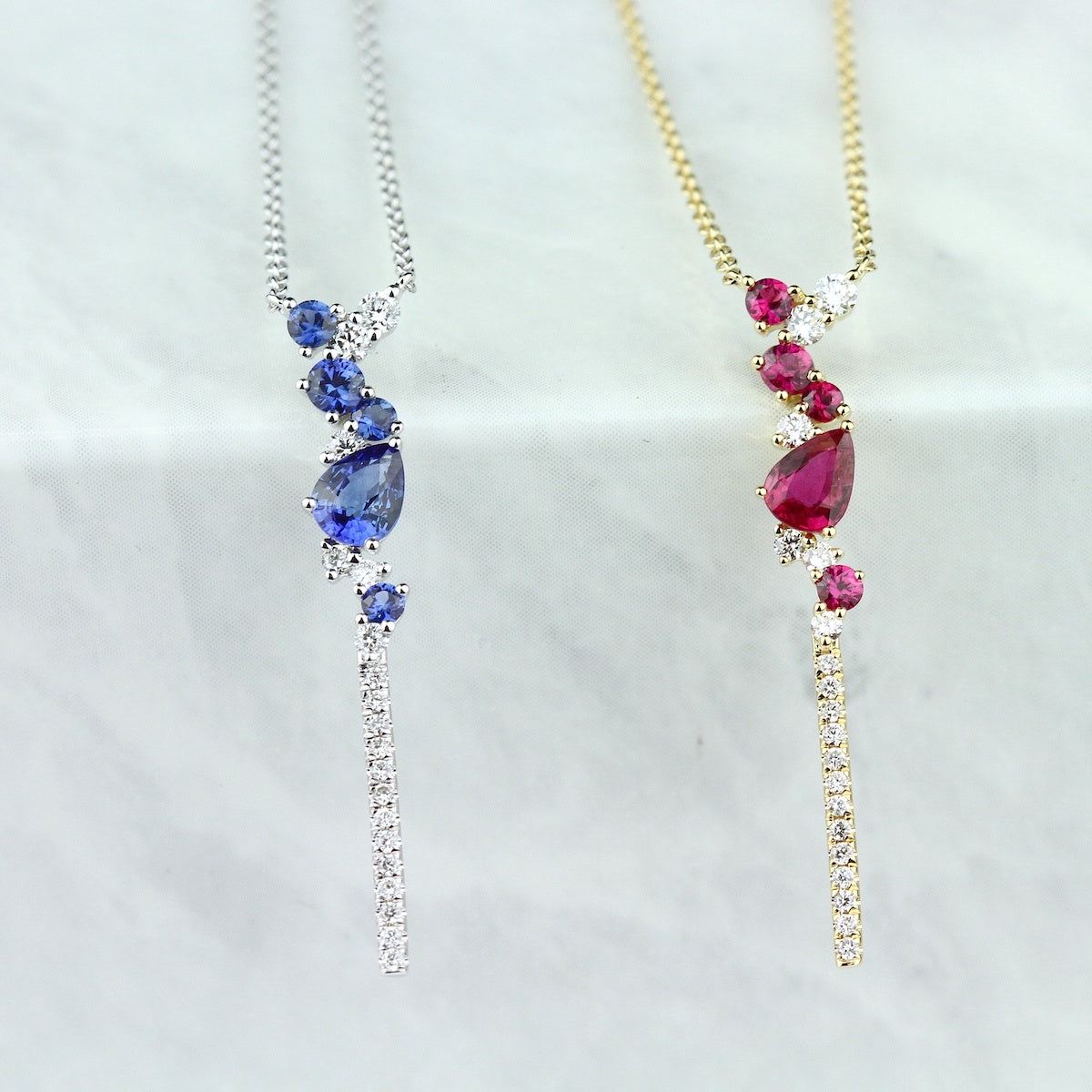 Parade Diamond & Ruby Necklace