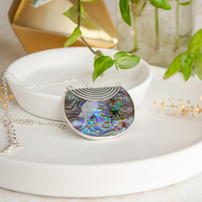 20" Pendant on Sterling Silver Cable Chain
