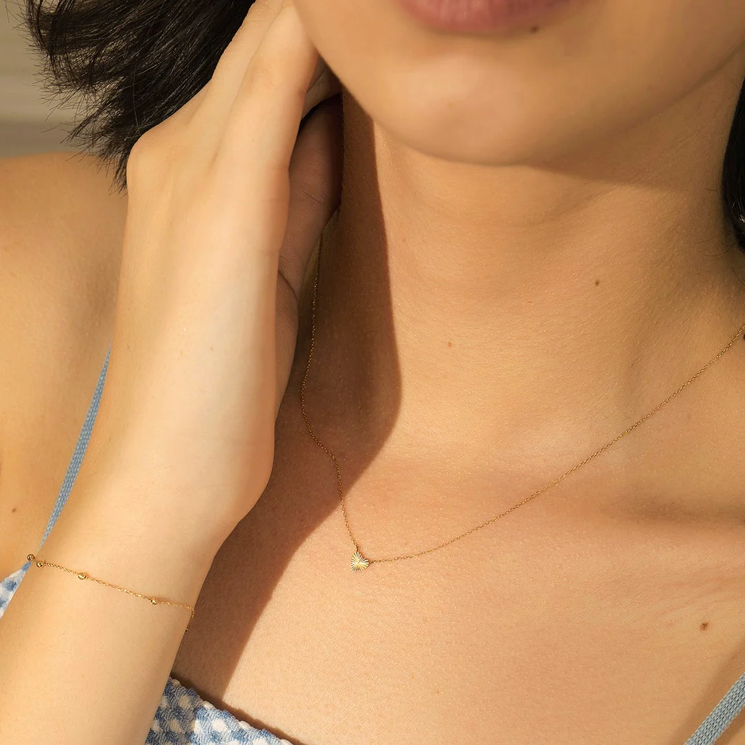 SKYE | Diamond Cut Bead Bracelet
