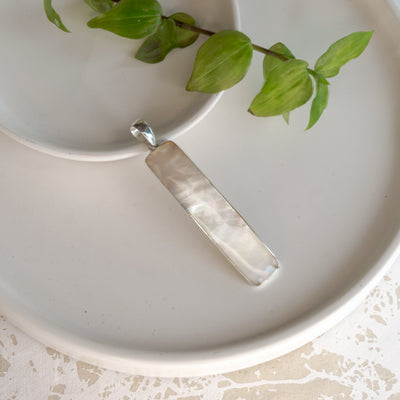 Elongated Rectangle Pendant