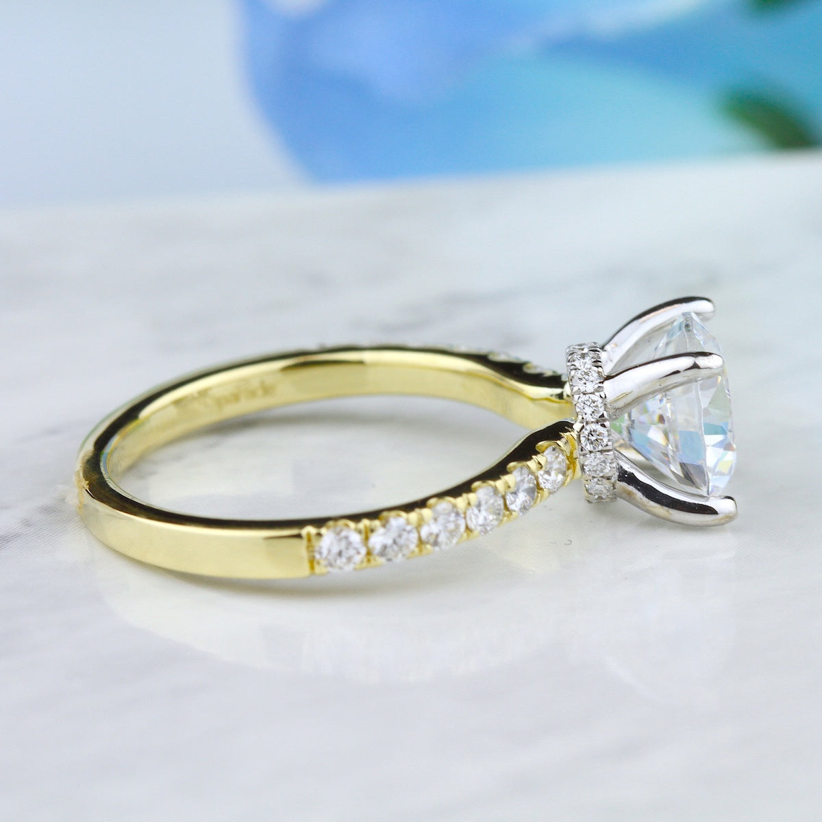 Parade 14KY&W Diamond Engagement Ring