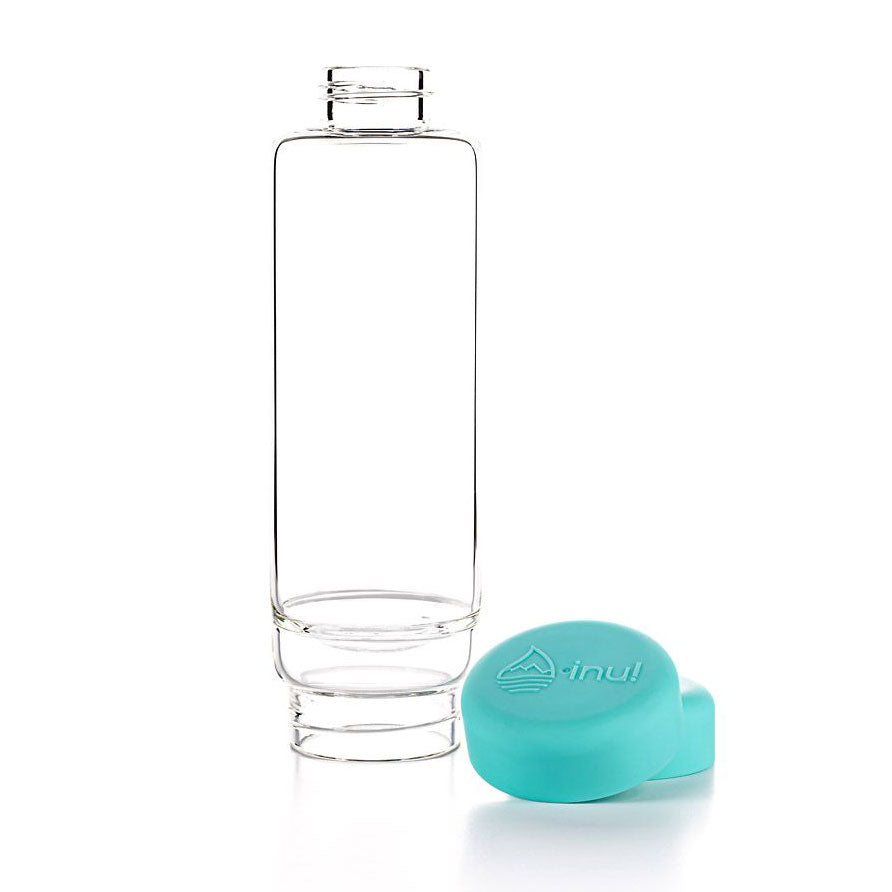 INU Crystal Ocean Blue Water Bottle