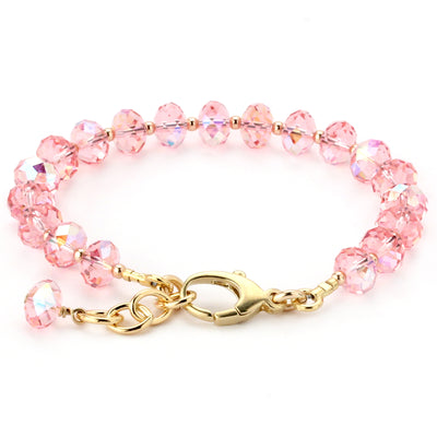 Lollies Pink Swarovski Crystal Bracelet
