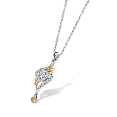 Lyria Diamond Pendant-347699