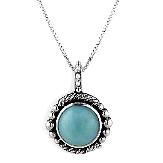 March Blarney Stone Birthstone Necklace 342759