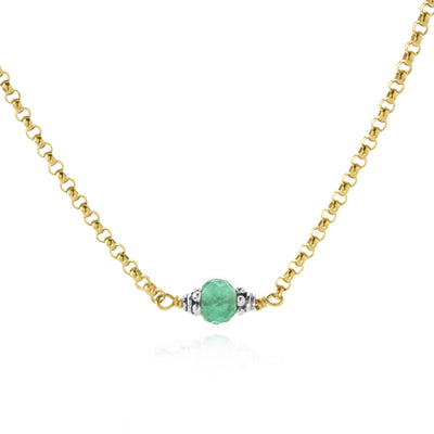 Emerald Petite Necklace