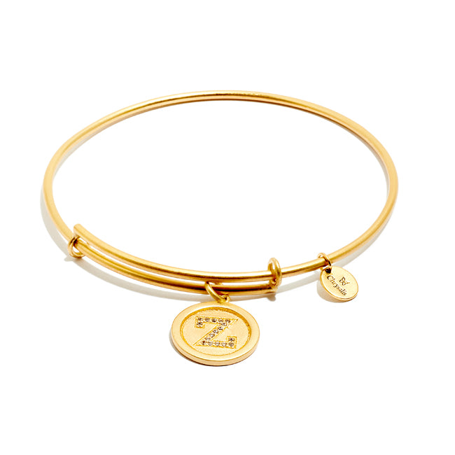 Initial Z Gold Bangle
