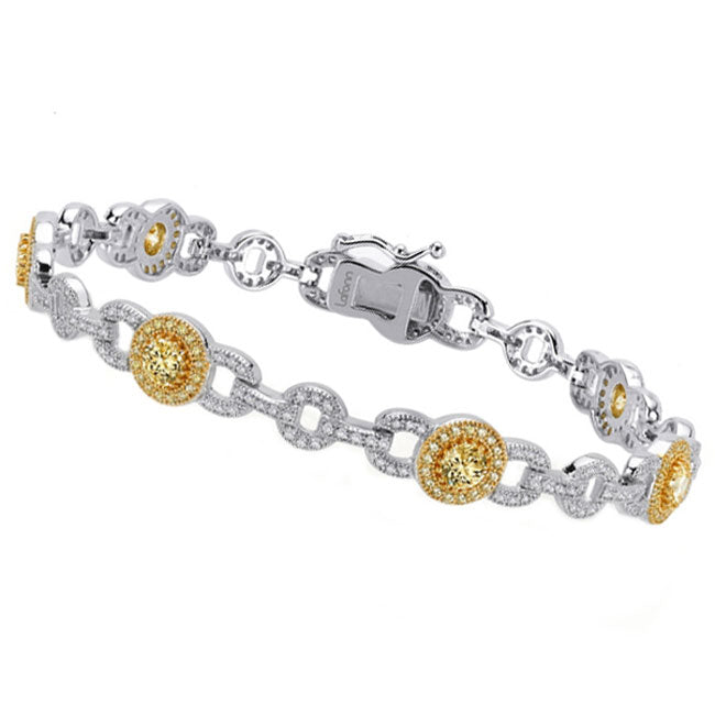 Elegant Canary Yellow Bracelet