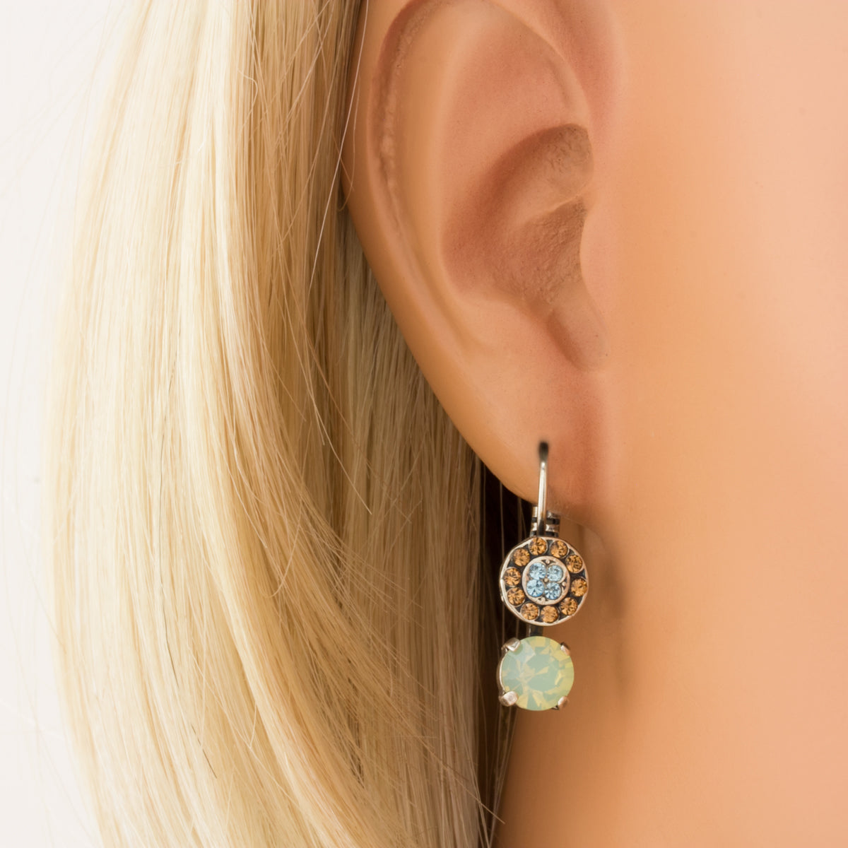 Mariana Forget Me Not Drop Earrings 3