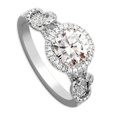 Diamond Halo Ring 341807