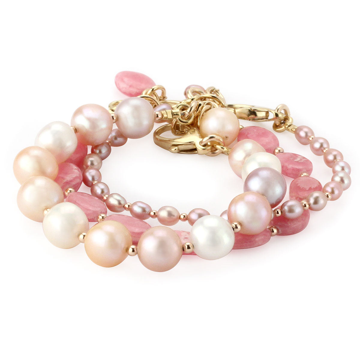 Lollies Pink Rhodochrosite Bracelet