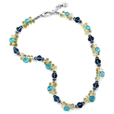 London Blue Topaz Necklace