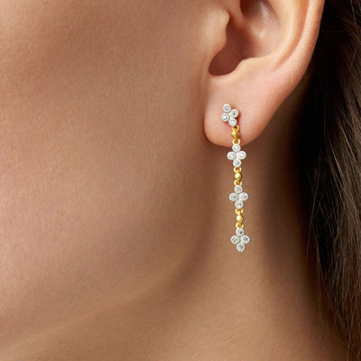 Freida Rothman Visionary Fusion Clover Earrings- ONLY 1 LEFT!