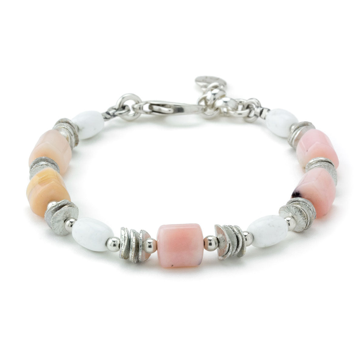 Pristine & Pink Opal Bracelet