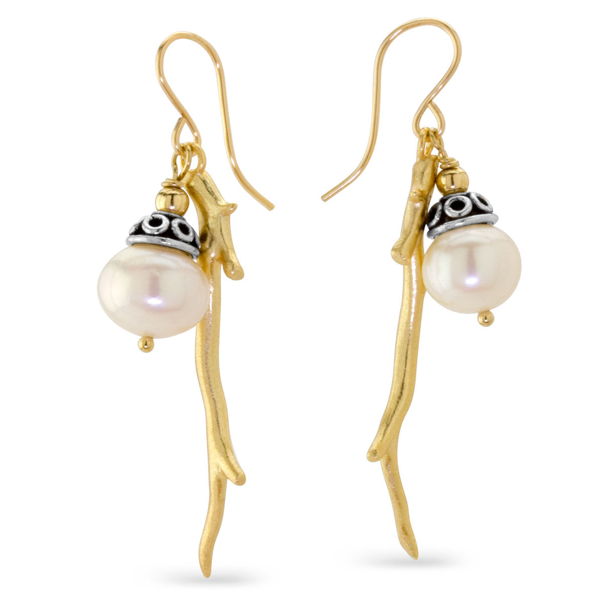 Impressionist Collection Pearl Branch Earrings