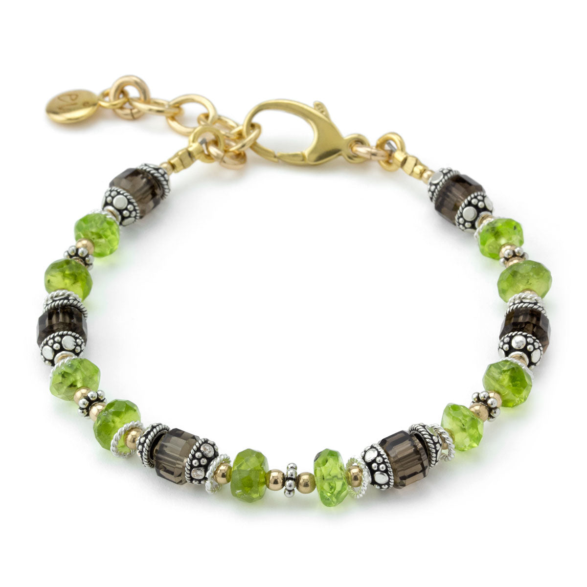 Peridot & Smoky Quartz