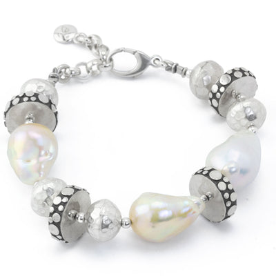 The Goddess Collection Baroque Pearl Bracelet