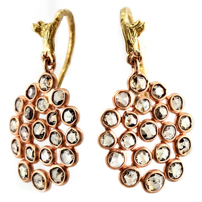 Raw Diamond Earrings-341247