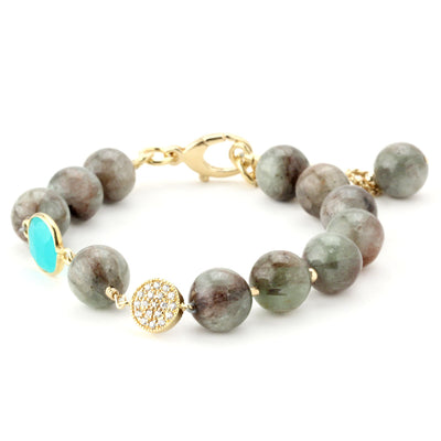 Lollies Green Opal Bracelet-344697