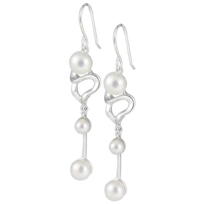 Decorative Pearl Earrings-220170