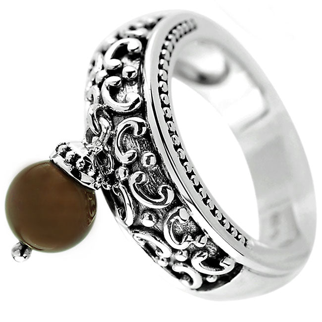 Chocolate Pearl Ring