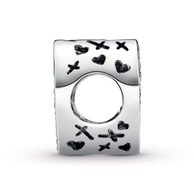 Pandora Sparkling Freehand Heart Charm