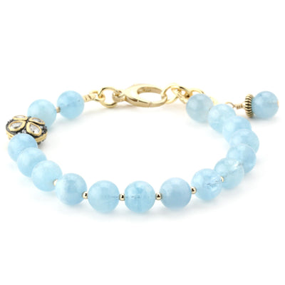 Lollies Aquamarine Bracelet 344658