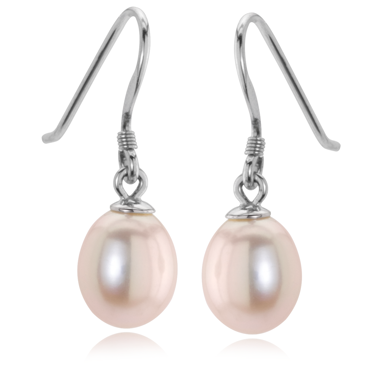 Pink Pearl Earrings-334795