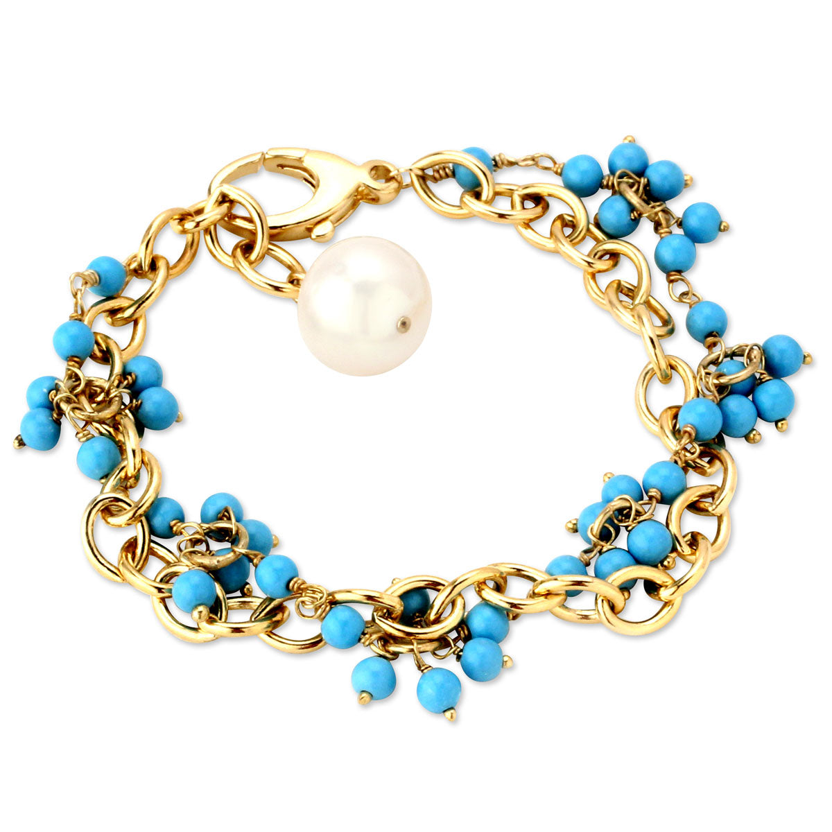 Beaded Turquoise Bracelet-344048