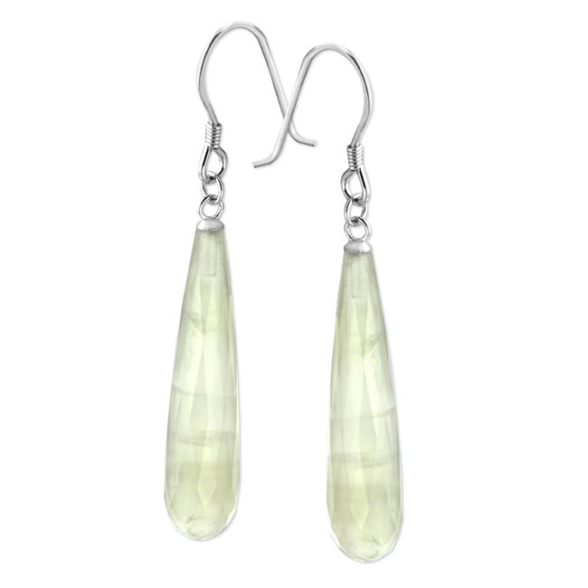 Prehnite Earrings-343074