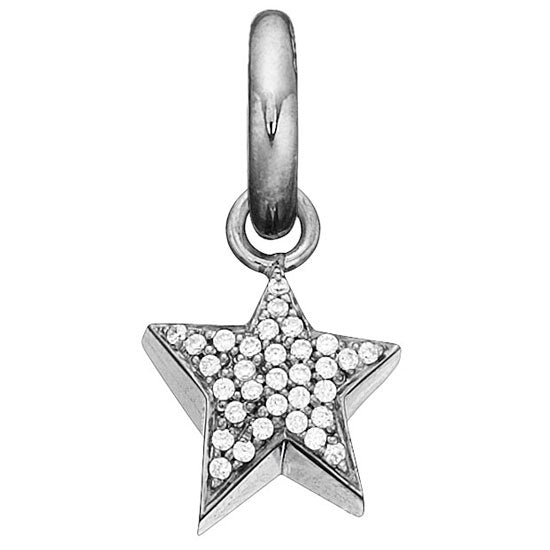 STORY by Kranz & Ziegler Black Rhodium Pavé Star Charm-340626