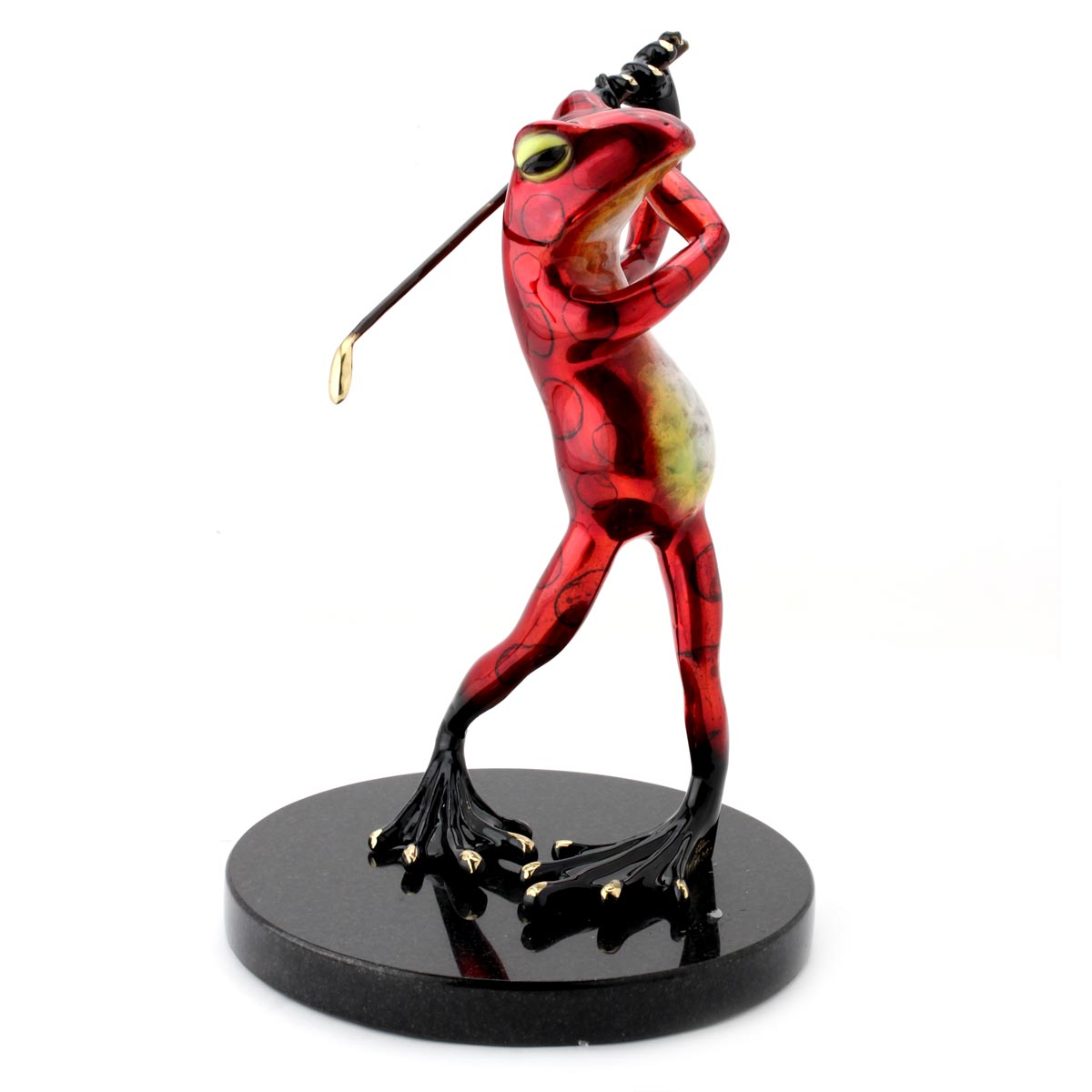 Golfer Bronze Figurine-343414