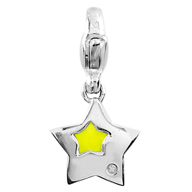 Star Charm w/Diamond-332961