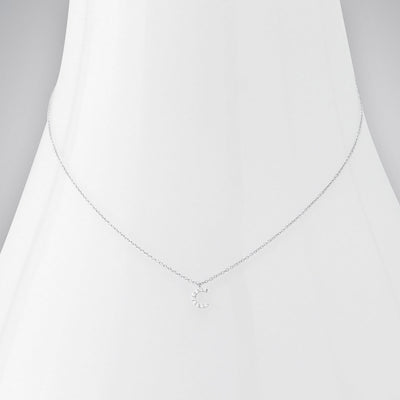 Diamond "C" Necklace-341771
