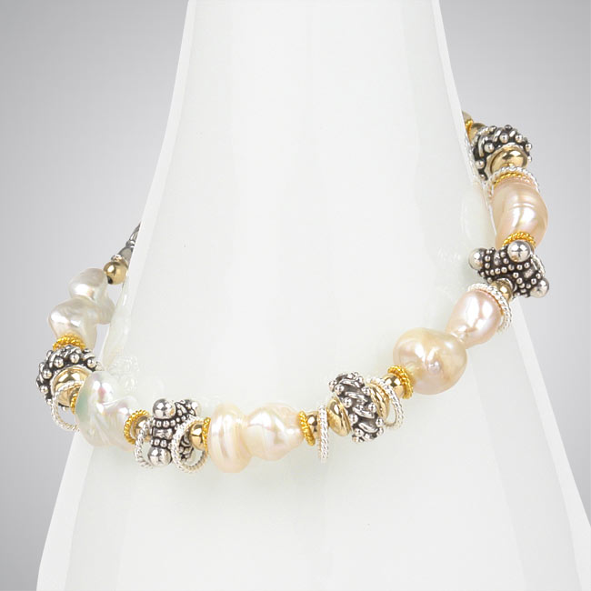 Keshi Pearl Bracelet-259330