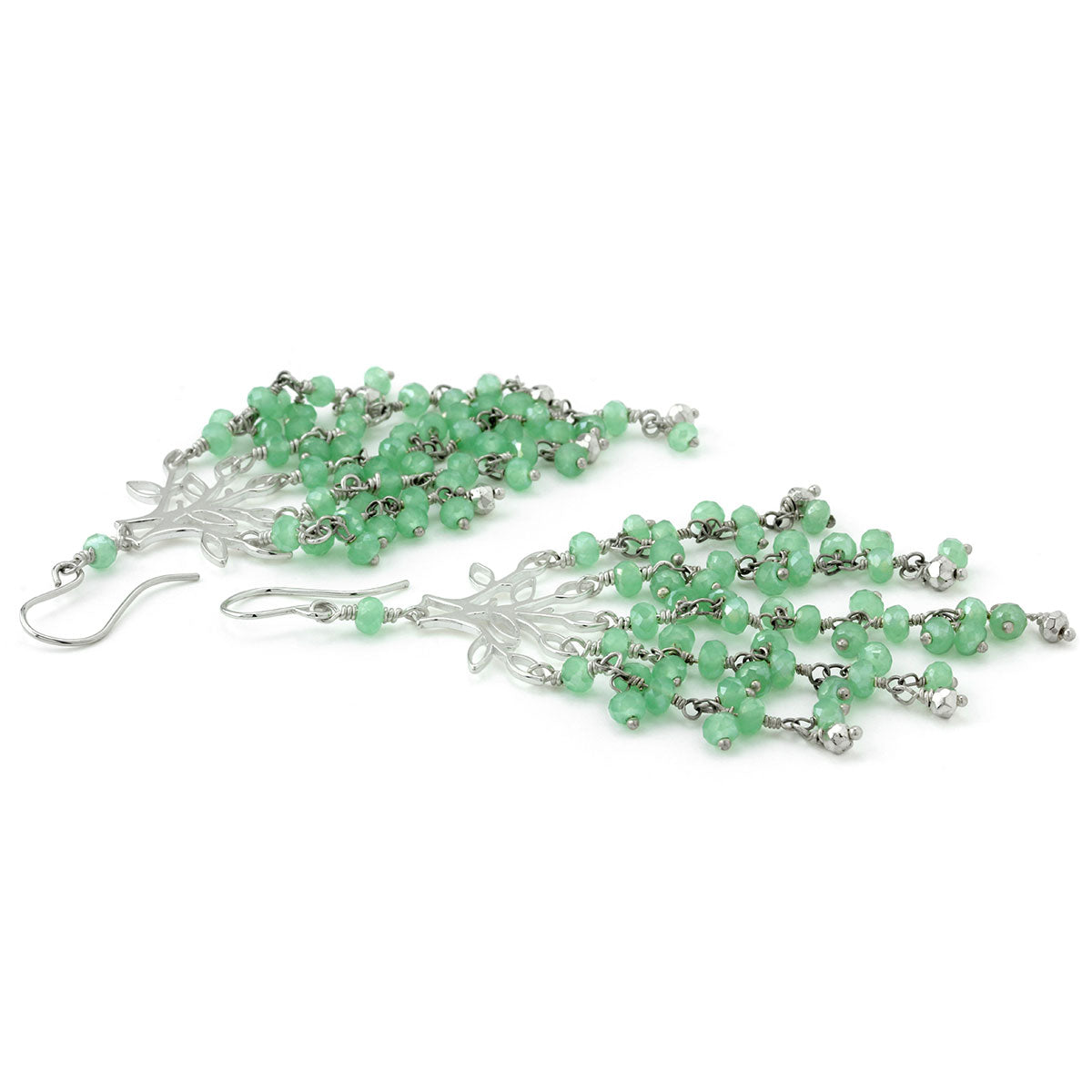 Branching Out Chalcedony Earrings-210-650