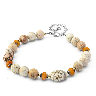 Impressionist Collection Buffalo Turquoise Necklace